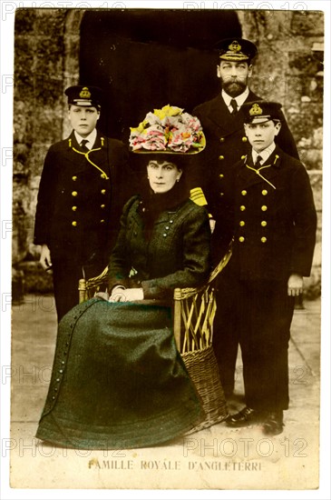 George V and his family