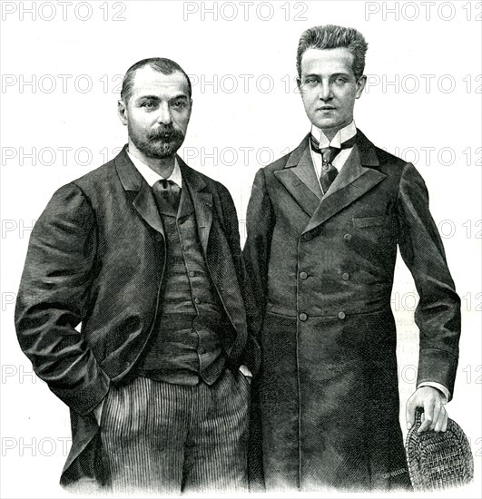 Gabriel Bonvalot and Henri d'Orléans
