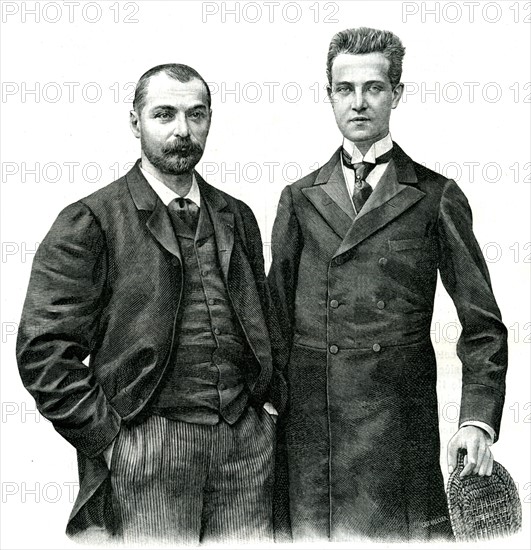 Gabriel Bonvalot et Henri d'Orléans