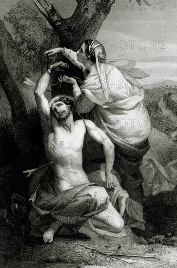 Saint Sebastian, Christian martyr