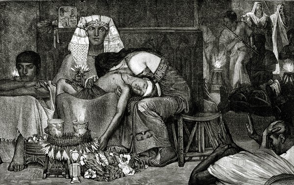 "La mort du fils, nouveau-né, du Pharaon"