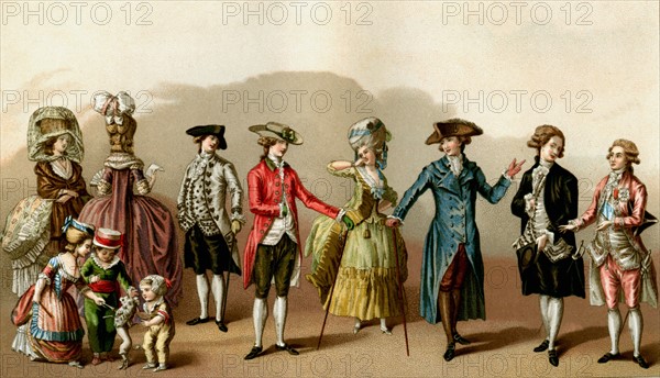 La mode en France au 18e siècle