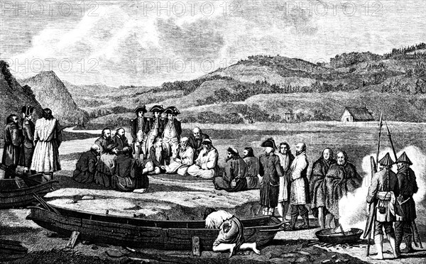 Voyage de Lapérouse - La baie de Langle - 1787