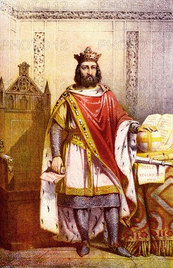 Portrait of Charlemagne