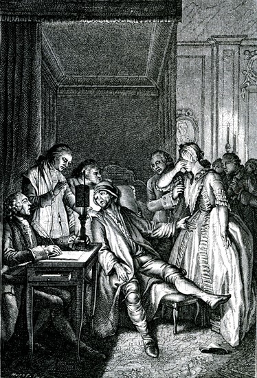 Le Malade Imaginaire - Le Notaire. Molière