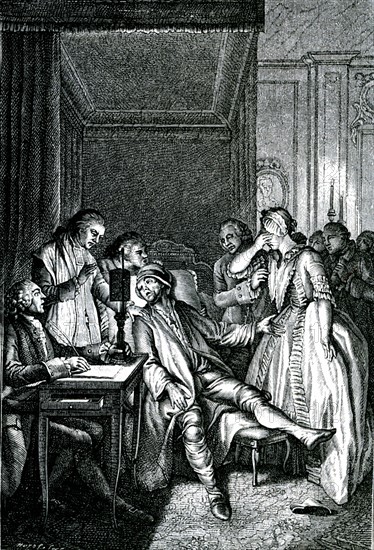 Le Malade Imaginaire - The notary. Molière