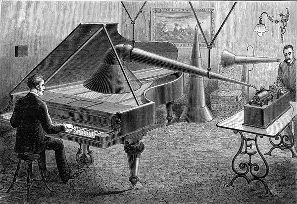 Music recording - 19th century