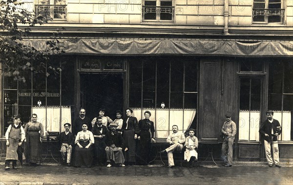 Café Restaurant en 1910