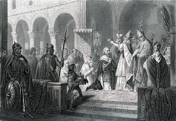 Charlemagne à ROME en 774