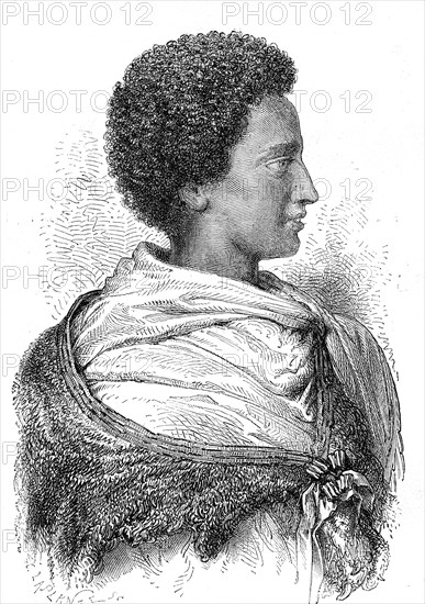 Chef d' ABYSSINIE en 1869