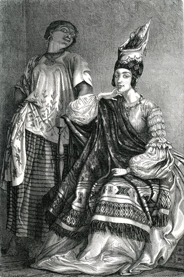 Dame signare de Saint LOUIS, Sénégal