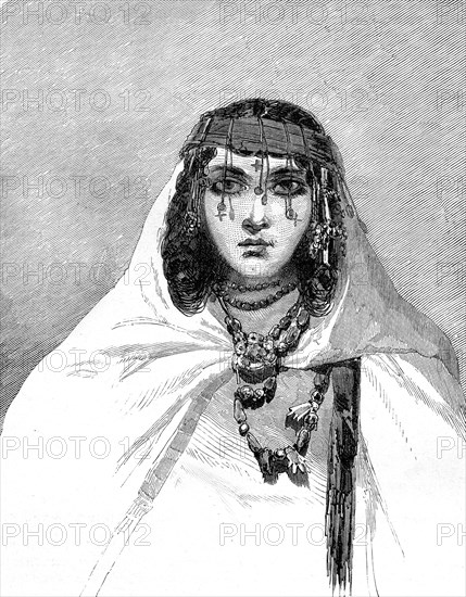 Jeune femme du Sahara algérien