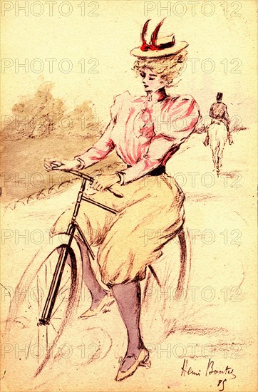La Femme à bicyclette