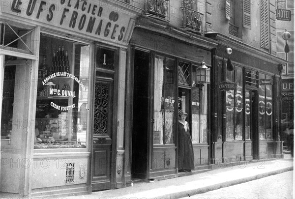 Fromagerie en 1910