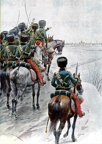 La Grande Armée devant MOSCOU