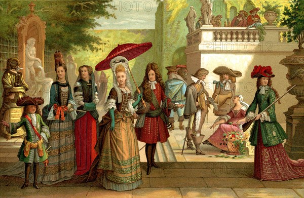 La mode et costumes sous LOUIS XIII et LOUIS XIV