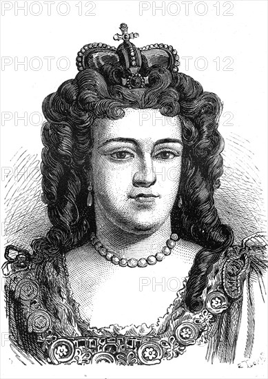 La reine Anne d'Angleterre et d'Irlande