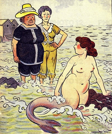 La sirène de la plage