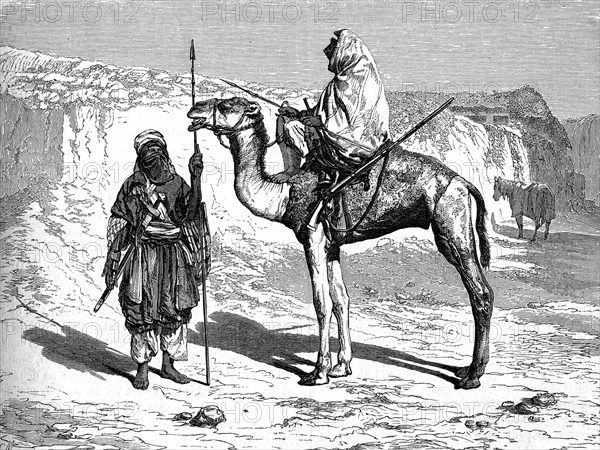 Les TOUAREGS en 1861