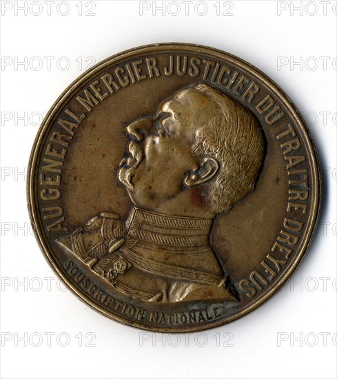 The Dreyfus Affair - Medal of General Mercier