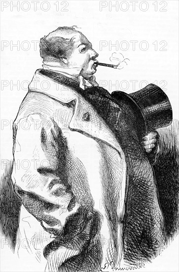 Portrait d'un fumeur