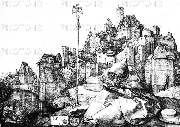 Saint Antoine par Albert Dürer