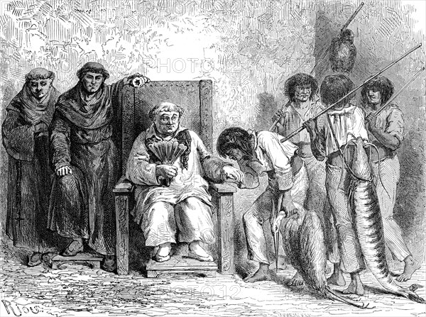 Tribu des Mitayas, Pérou, 1865