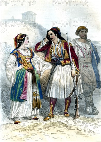 Types grecs en 1862