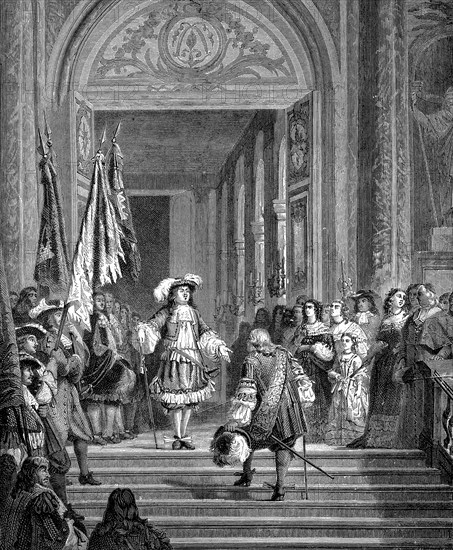 Le Grand Condé et LOUIS XIV