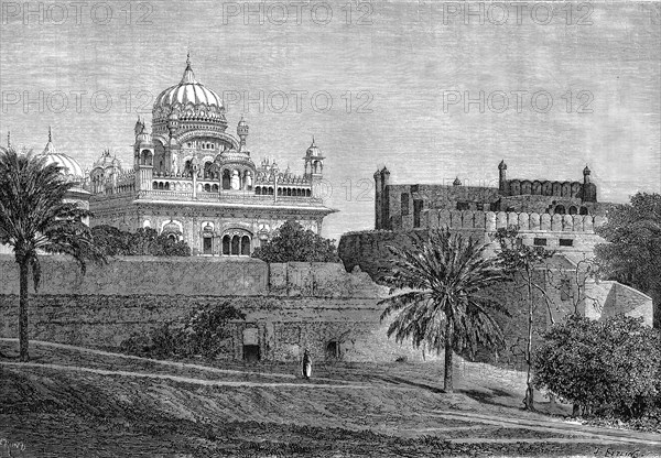 Palais de LAHORE au Pendjab- INDE