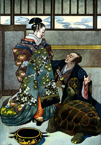 La princesse japonaise et la tortue