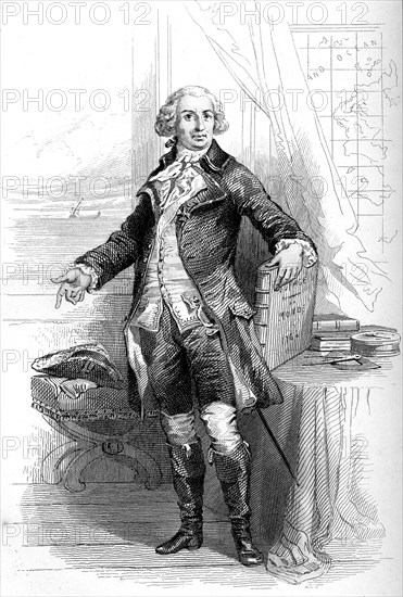 Louis Antoine  De Bougainville