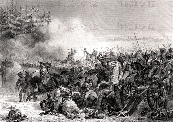 Charge des Cuirassiers à EYLAU