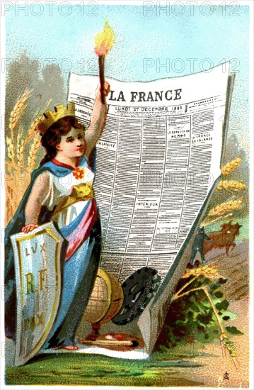 LA FRANCE , journal