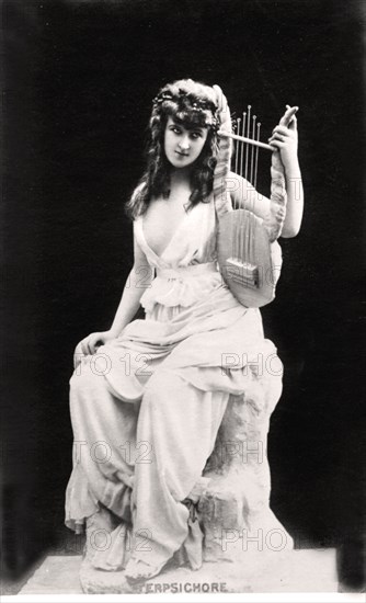 TERPSICHORE , muse de la danse