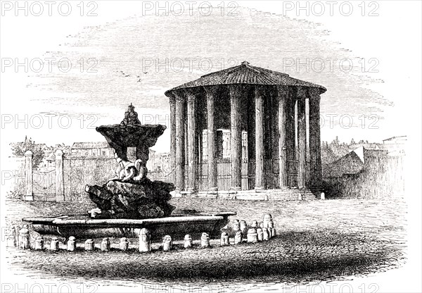 Temple de VESTA  , Rome