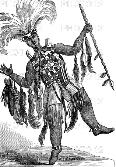 Asante warrior chief, Ghana, West Africa. Akan language.African explorations
1880