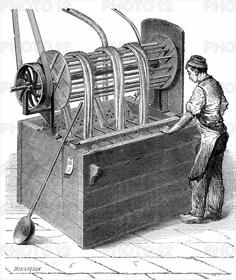 L'industrie textile en 1882