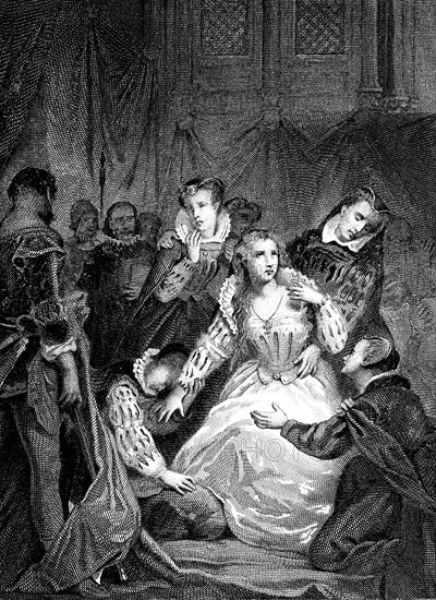 La mort de Marie Stuart