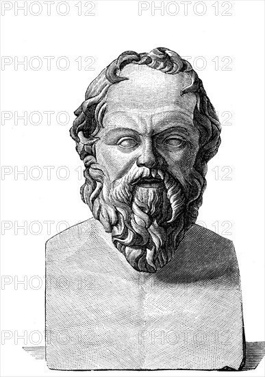 Bust of Socrates