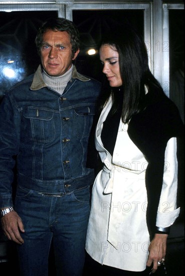 Jan. 1, 2011 - Hollywood, California, U.S. - STEVE MCQUEEN AND ALI MACGRAW.''THE GETAWAY'' PREMIERE 12/11/1972.  / /   STEVEMCQUENRETRO.(Credit Image: Ã‚Â© Phil Roach/Globe Photos/ZUMAPRESS.com)