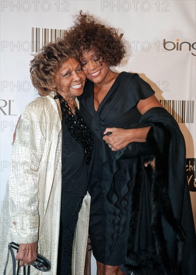 Sept. 30th, 2010-New York NY USA-CISSY AND WHITNEY HOUSTON at the 7th annual Black Ball held at the Hammerstein Ball Room in New York City. The Keep a Child Alive Black Ball, presented by COVERGIRL, is a star-studded event where celebrity and philanthropy