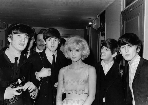 The Beatles in concert with Sylvie Vartan