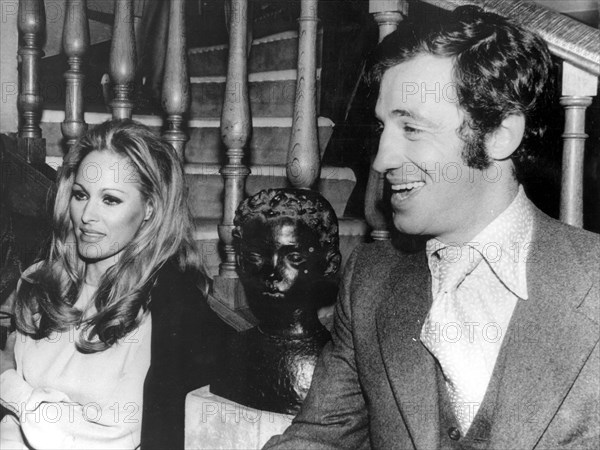 Ursula Andress et Jean-Paul Belmondo, 1970