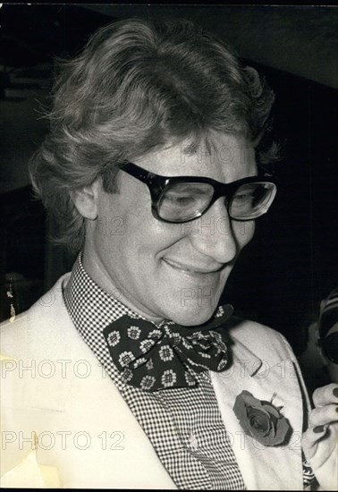 Yves Saint-Laurent, 1974