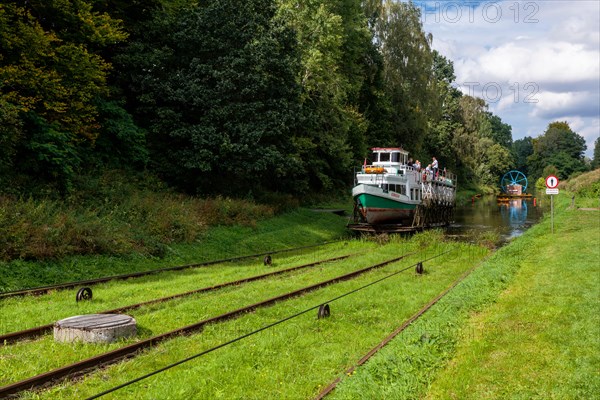 Plan incliné du canal d'Elblag