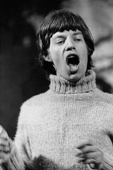 ROLLING STONES Mick Jagger in 1964