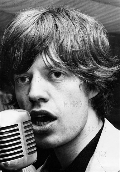 ROLLING STONES  Mick Jagger in 1964