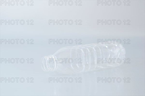 Empty plastic bottle