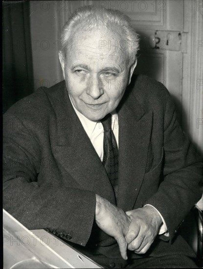 Feb. 02, 1966 - Louis Aragon one of France greatest living poets and excellent writer in an article published in the Paris communist daily paper strongly critised the trial of the two russian writers which took place now in Moscou. This crtisisme coming from an important member of the french communist party created a sensation world over.